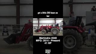 Are Used Mahindra’s Worrh ANYTHING Auction 4540 [upl. by Llevol]