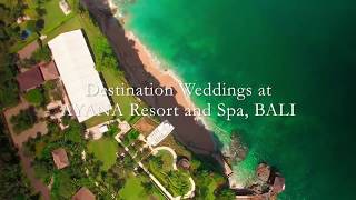 The Bali Wedding Venue Where Your Dream Wedding Comes True  AYANA Resort [upl. by Nivahb138]