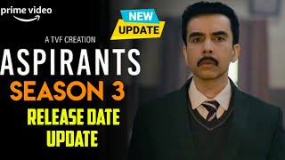 TVF Aspirants Season 3  Official Trailer  Aspirants 3 Web Series Release Date Update Amazon Prime [upl. by Avahc465]