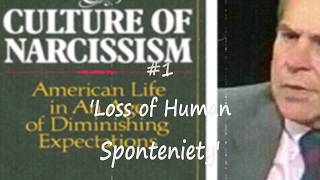 LOSS OF HUMAN SPONTENEITY  CULTURE OF NARCISSISM by CHRISTOPHER LASCH  Khaartoum Book Quotes 1 [upl. by Yerocal395]