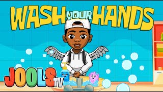 Wash Your Hands  Nursery Rhymes  Kids Songs  Hip Hop Music for Kids by joolstv [upl. by Sirtimed950]