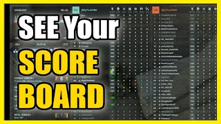 How to SEE Game Scoreboard in Battlefield 2042 PS5 amp Xbox [upl. by Guyer]