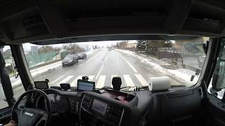 POV drive Iveco HiWay 6  EU Slovakia  Hungary country border [upl. by Careaga]