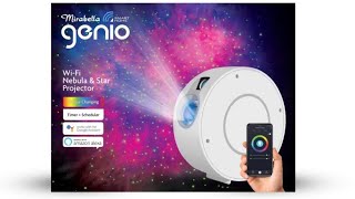 Mirabella Genio WiFi Nebula Star Projector Full Setup and Review ⭐️ ⭐️ ⭐️ ⭐️ [upl. by Eehc]