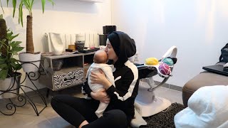 VLOG  A DAY IN MY LIFE AS A NEW MOM  يوم من حياتي كأم [upl. by Phi]