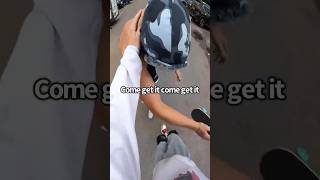 Bro wanted BEEF😤 short fighting scooter skate shorts insane viral scoot [upl. by Neellek]