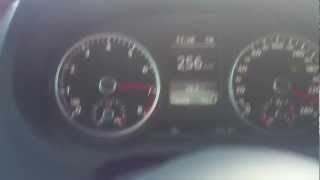 polo gti 2012 top speed258 [upl. by Toshiko]