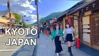 4K KYOTO JAPAN  Kyoto Arashiyama Bamboo Forest and Shopping Street Walking Tour  京都嵐山 2021 [upl. by Varin]