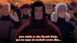 Madara vs Hashirama Origen konohaSub Esp [upl. by Lirret]