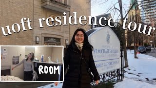 A UofT Dorm Tour 👀 St Michaels College Residence at University of Toronto [upl. by Gae]