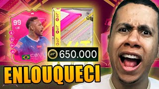 ABRI O PACK DE 650 MIL NA LOJA E QUASE QUEBREI TUDO JOGANDO O FUT CHAMPIONS  FC 24 [upl. by Anileba]