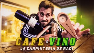 DOBLE CONTENIDO Cafe y Vino Obejtos en madera moy lindos [upl. by Ozneral]