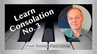 Piano Tutorial  Liszt Consolation No 3 [upl. by Natsirt]