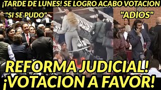 TRUINFA APLANADORA MORENA VOTACION A FAVOR REFORMA JUDICIAL SE TERMINO HOY EN VIVO Y EN DIRECTO [upl. by Geoffrey]