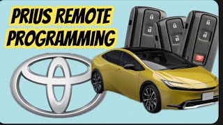 How to Program a Prius Remote Key Fob  StepbyStep Guide [upl. by Adnhoj]