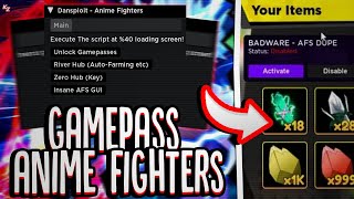 NOVO🔥 Anime Fighters Simulator SCRIPT  Unlock Gamepass Auto Farm  Dupe Mobile amp PC 2024 [upl. by Sagerman]