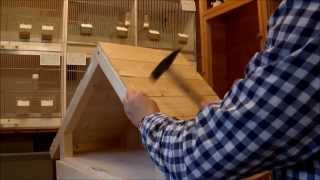 How to build a cathouse Kattenhuisje [upl. by Lil]