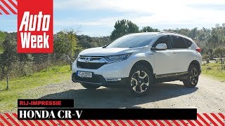 Honda CRV Hybrid  AutoWeek Review [upl. by Eadahs]