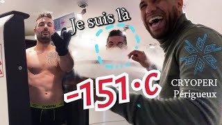 Je Test la CRYOTHÉRAPIE à 151 degrés  C’est DINGUE 😨 avec Cryopéri à Périgueux [upl. by Ettennat]