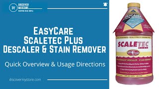 EasyCare Scaletec Plus Descaler and Stain Remover [upl. by Amatruda397]