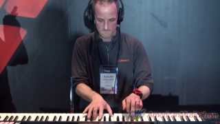 Roland FA08 amp FA06 Workstation Keyboards at NAMM 2014  Roland FA [upl. by Tibbitts]