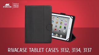 RIVACASE Tablet cases 3132 3134 3137 [upl. by Dora]