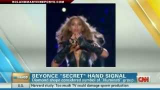 STARTING POINT Beyonces Secret Hand Signal Considered Symbol Of The Illuminati [upl. by Comfort]