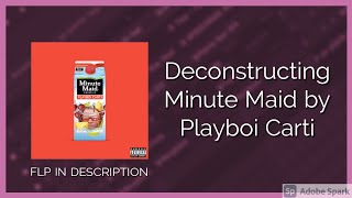 How quotMinute Maidquot by Playboi Carti was made in 1 Minute Fl Studio RemakeFLPPRESETS [upl. by Hillel]