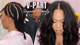 Make your own Thin Part Wig  Minimal to NO Leave Out [upl. by Ettenig720]