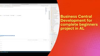 Project in business central for beginner in AL [upl. by Horter92]