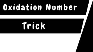 Oxidation Number Trick [upl. by Tarrant880]