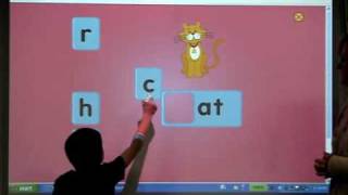 Kindergarten Interactive White Board Use [upl. by Aicemat]