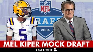 Mel Kiper 2024 NFL Mock Draft NEW Round 1 Projections From ESPN [upl. by Lapo]