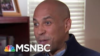 Cory Booker Has A Special Approach For Defeating Trump  MSNBC [upl. by Uzia]