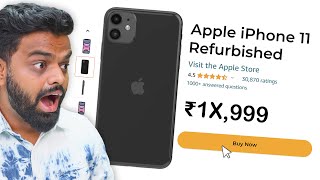 I BOUGHT THE iPhone 11 Refurbished ⚠️ SCAM To Nhi HOGA [upl. by Newnorb671]