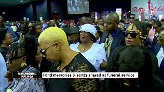 Emotional performance from Zahara at Robbie Malingas funeral [upl. by Anu]