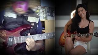 Stairway To Heaven Guitar Cover Duet with Larissa Liveir [upl. by Morvin]