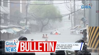 DILG Sec Abalos  State of calamity sa Metro Manila idineklara  GMA Integrated News Bulletin [upl. by Nonnag]