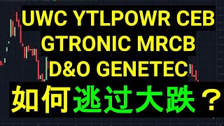 UWC YTLPOWR CEB GENETEC DampO GTRONIC MRCB 技术点评 分享如何可以逃过大跌？ [upl. by Ekle96]