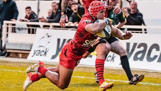 Le doublé de Cheslin Kolbe pour ses premiers essais avec le RCT [upl. by Airla357]