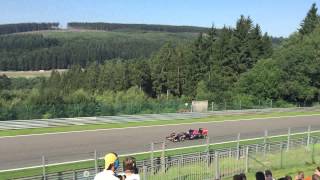 View from Kemmel Straight at 2015 Belgian Grand Prix [upl. by Eki443]