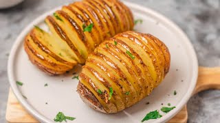 The BEST Hasselback Potatoes Recipe [upl. by Snodgrass]