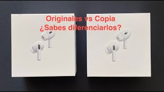 AirPods Pro 2 Originales vs Copia ¿Sabrías diferenciarlos [upl. by Blumenfeld916]