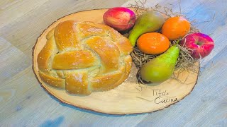 How to Make Round Challah Bread  Braided Round Bread  Plaited Bread [upl. by Abbie52]