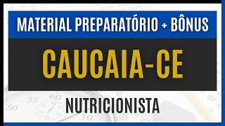 Apostila para Nutricionista Concurso Caucaia  CE 2023 [upl. by Hannibal]