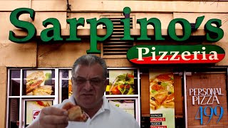 Pizza Reviews Sarpinos Pizza quotA Real Pizza Review By A Real Italianquot [upl. by Severson]