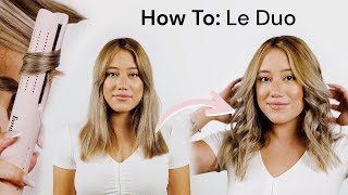 How To Use Le Duo 360° Airflow Styler from L’ange [upl. by Arhaz]