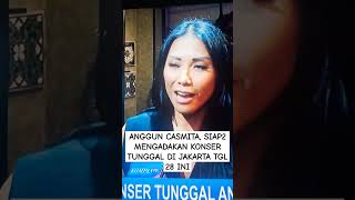 Anggun Casmita mengadakan konser tunggal tgl 28 [upl. by Akvir]