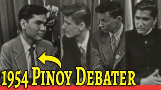 1954 Johnny Antillon FULL Debate Reaction quotHow to Solve Communismquot  Usap Usap University [upl. by Kcirde]