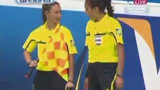 CURIOUS HAND BALLS IN WOMEN SOCCER [upl. by Nnylg]